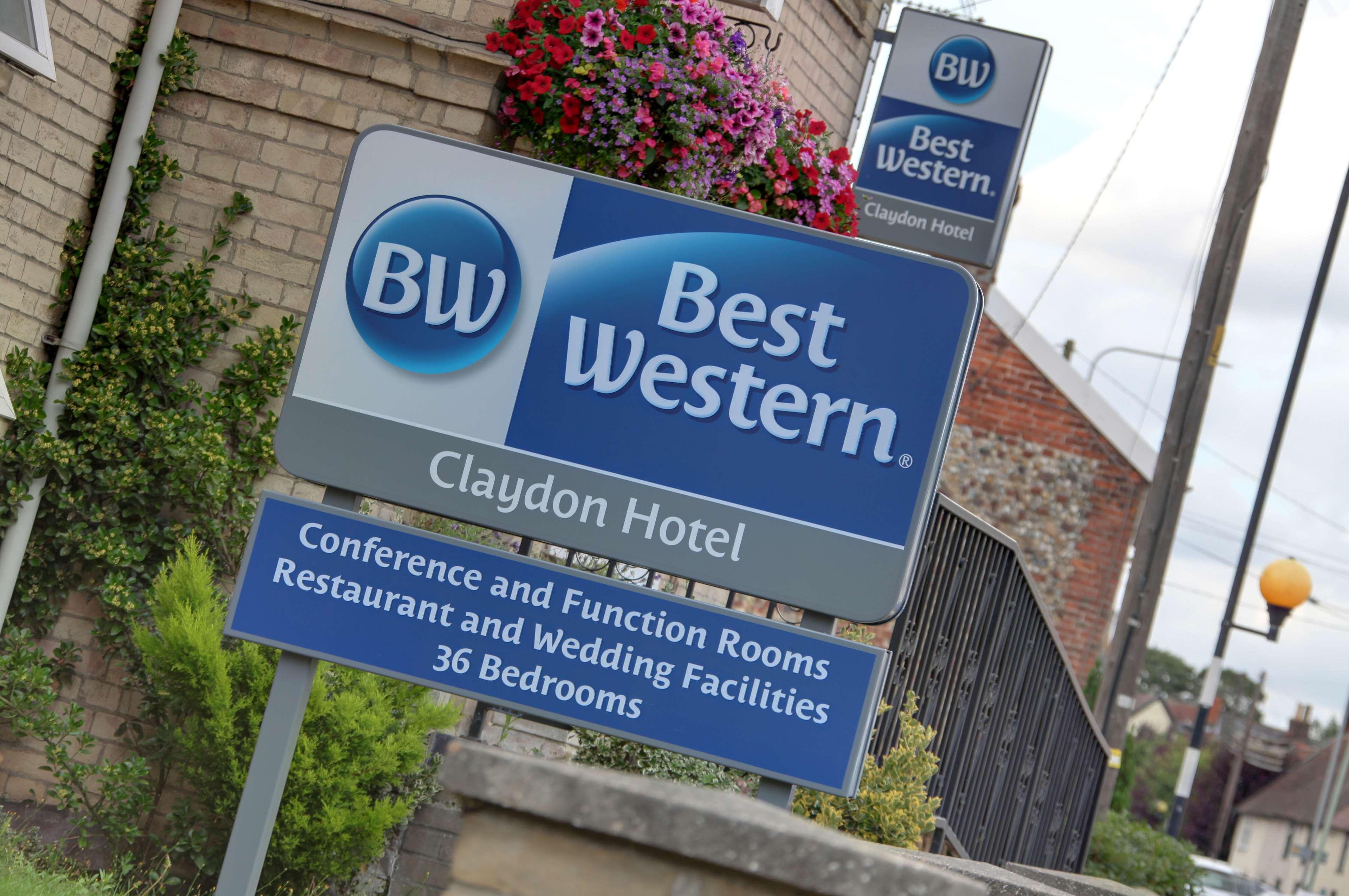 Best Western Claydon Hotel Ngoại thất bức ảnh